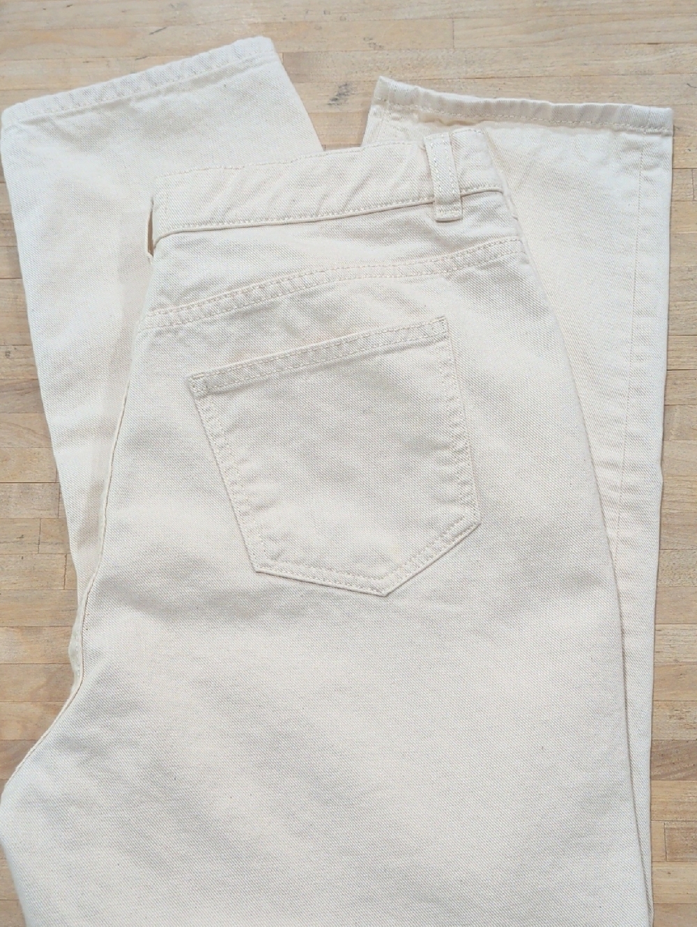 kotn Jeans Off White Five Pocket Size 10